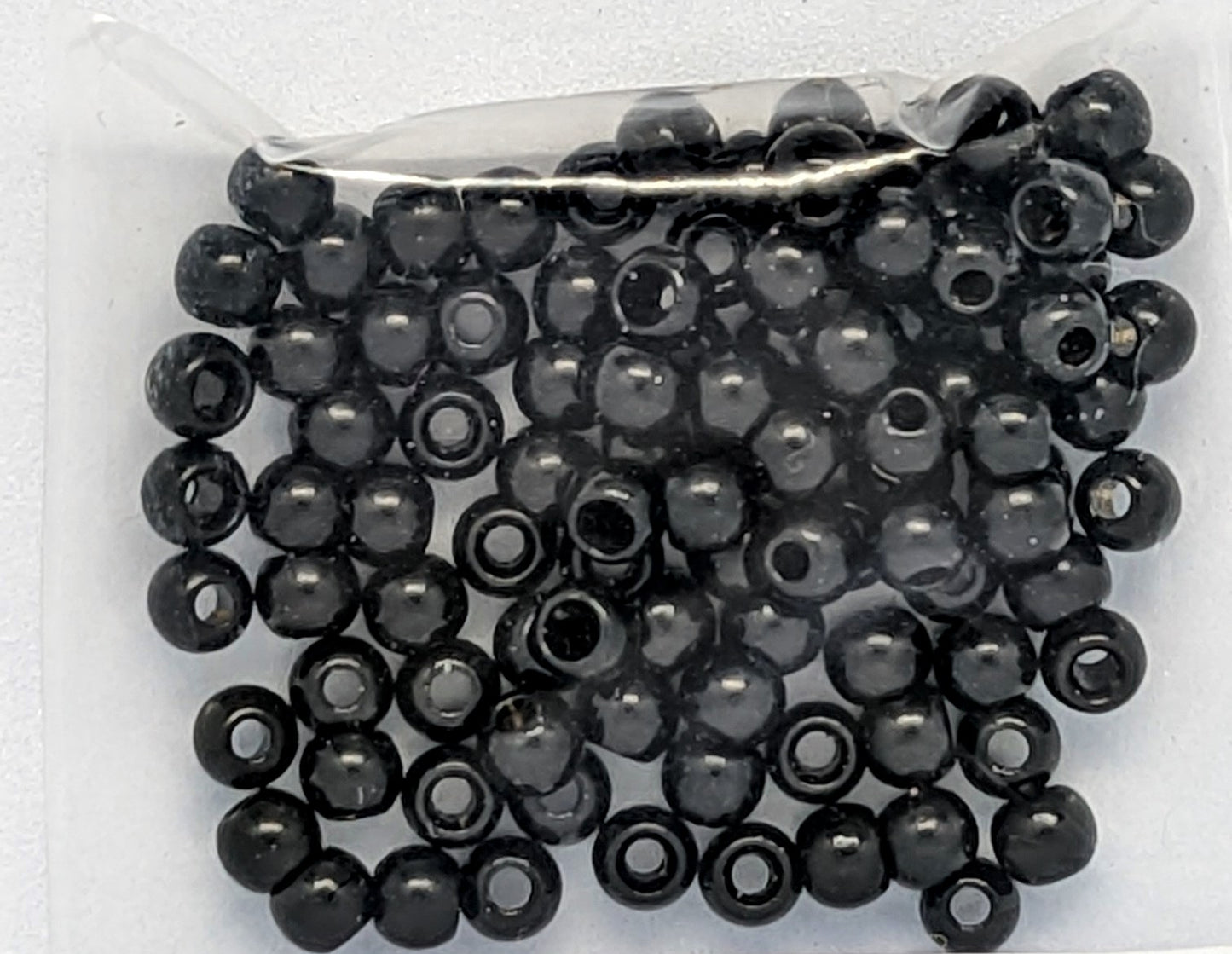 Painted Brass Beads