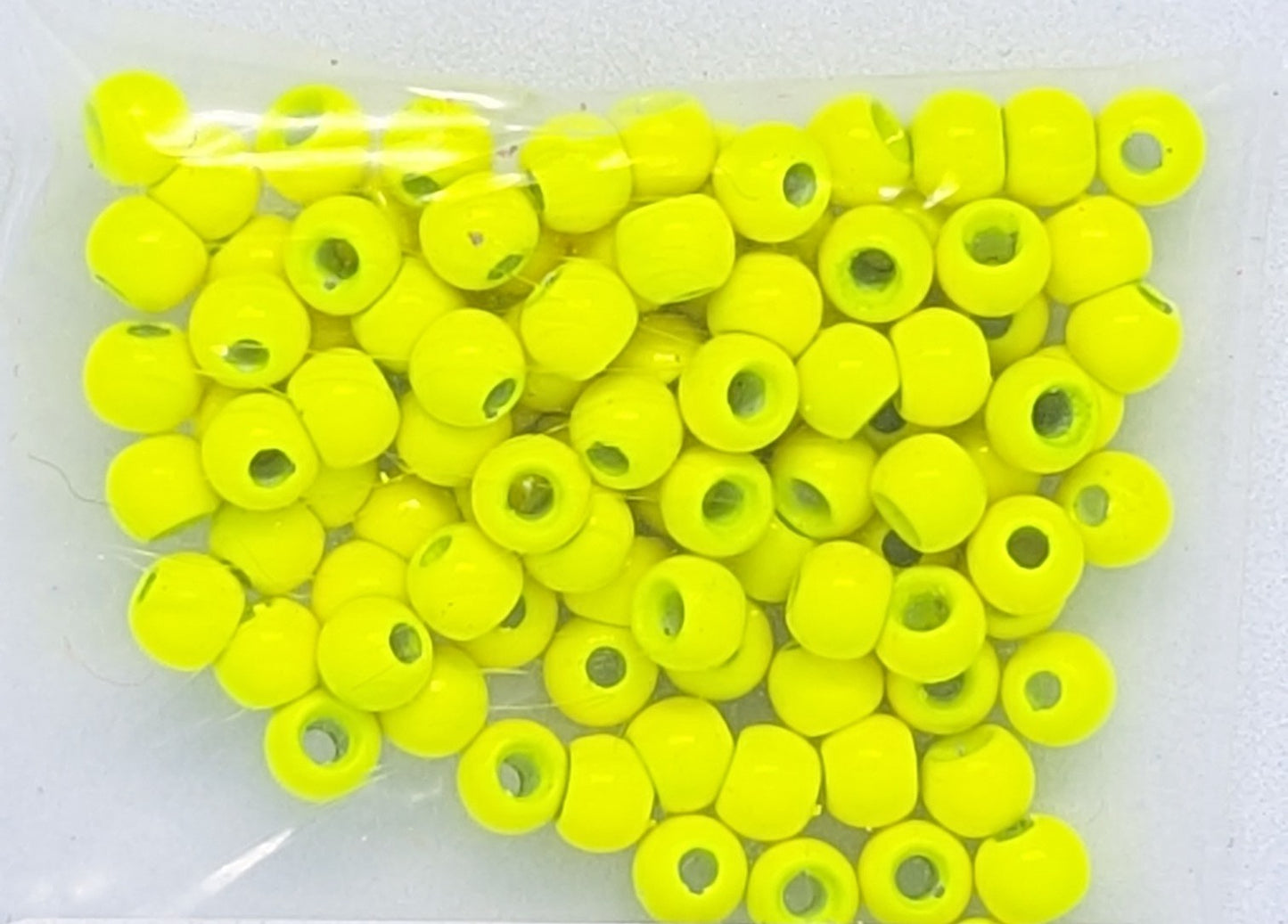 Painted Brass Beads