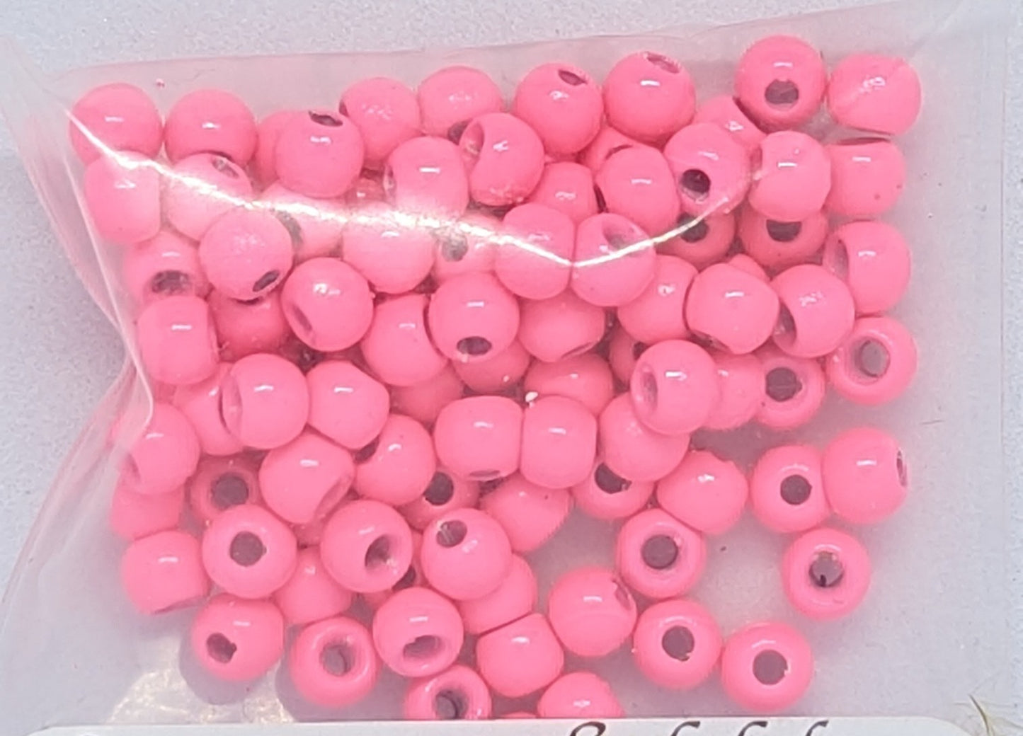 Painted Brass Beads