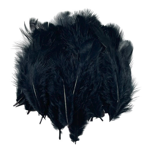 black hen hackles