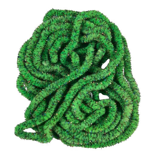 mosaic chenille lime