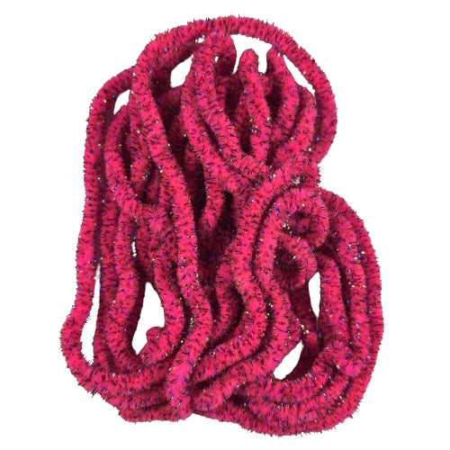 mosaic chenille pink