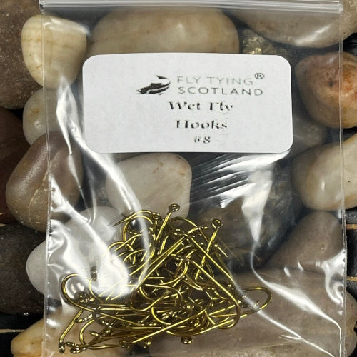 wet fly hooks size 8