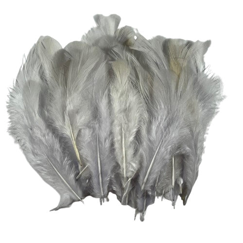 white hen hackles