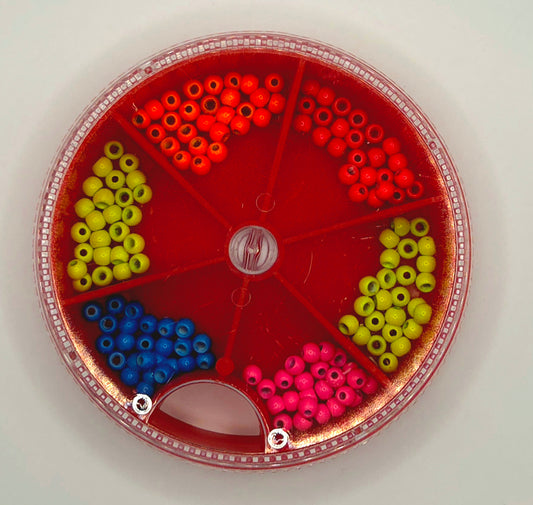 FTS 150 Mixed 3.2mm Painted Brass Bead Selection